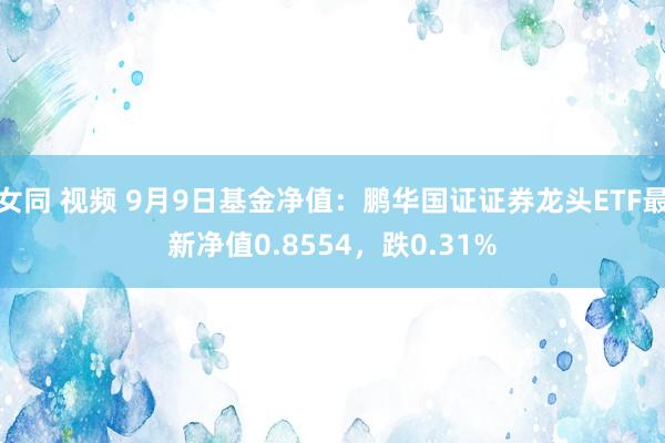 女同 视频 9月9日基金净值：鹏华国证证券龙头ETF最新净值0.8554，跌0.31%