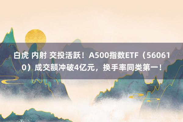 白虎 内射 交投活跃！A500指数ETF（560610）成交额冲破4亿元，换手率同类第一！