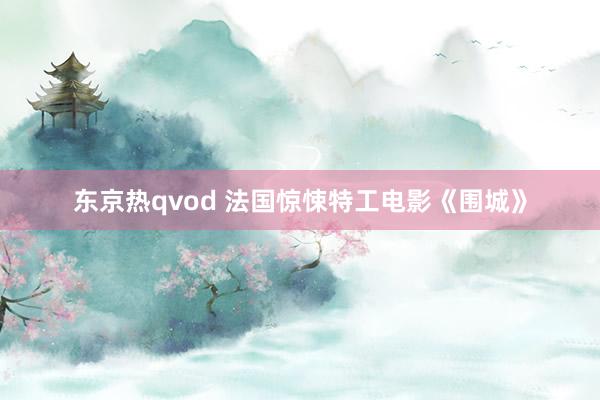 东京热qvod 法国惊悚特工电影《围城》