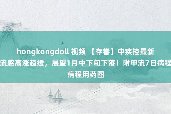 hongkongdoll 视频 【存眷】中疾控最新研判：流感高涨趋缓，展望1月中下旬下落！附甲流7日病程用药图